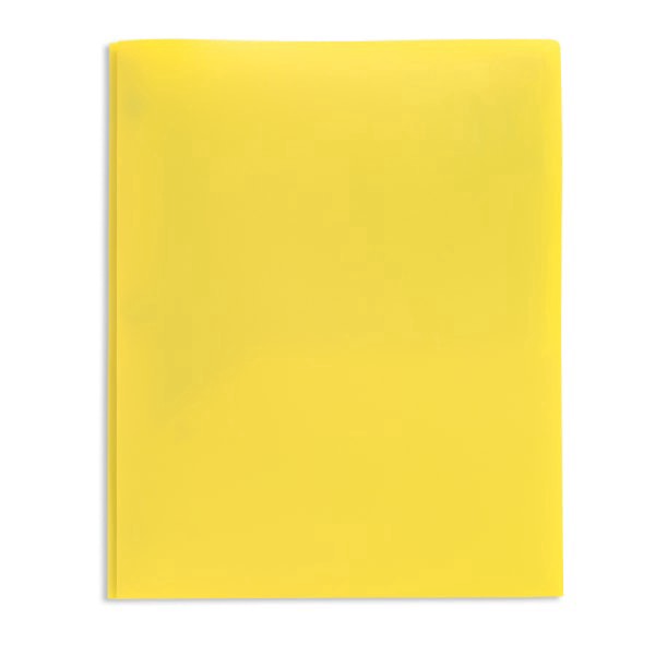 slide 6 of 8, Office Depot® Brand 2-Pocket School-Grade Poly Folders With Prongs, 8-1/2"" x 11"", Assorted Colors, Pack Of 48, 48 ct