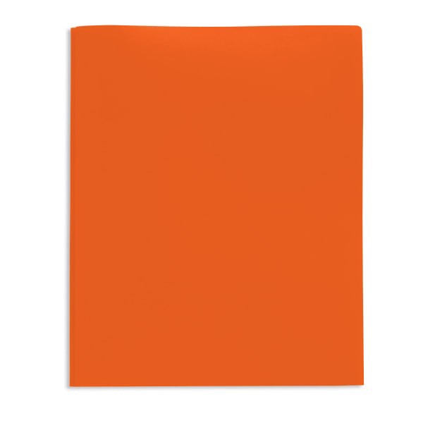 slide 2 of 8, Office Depot® Brand 2-Pocket School-Grade Poly Folders With Prongs, 8-1/2"" x 11"", Assorted Colors, Pack Of 48, 48 ct