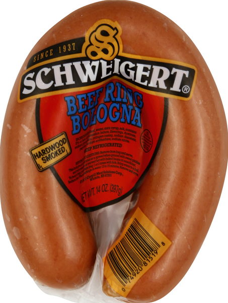 slide 1 of 1, Beef Ring Bologna, 14 Ounce, 14 oz