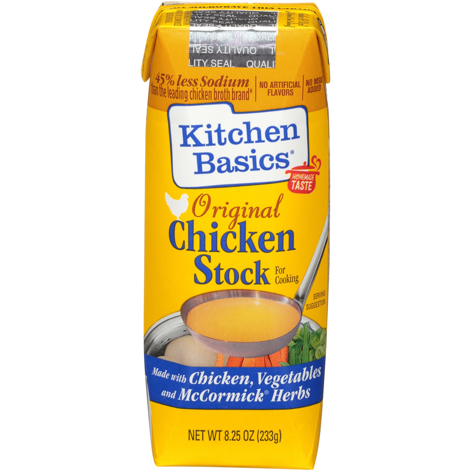 slide 1 of 9, Kitchen Basics Original Chicken Stock, 8.25 fl oz, 8.25 fl oz