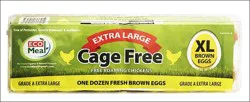 EcoMeal Organic XL Brown Eggs