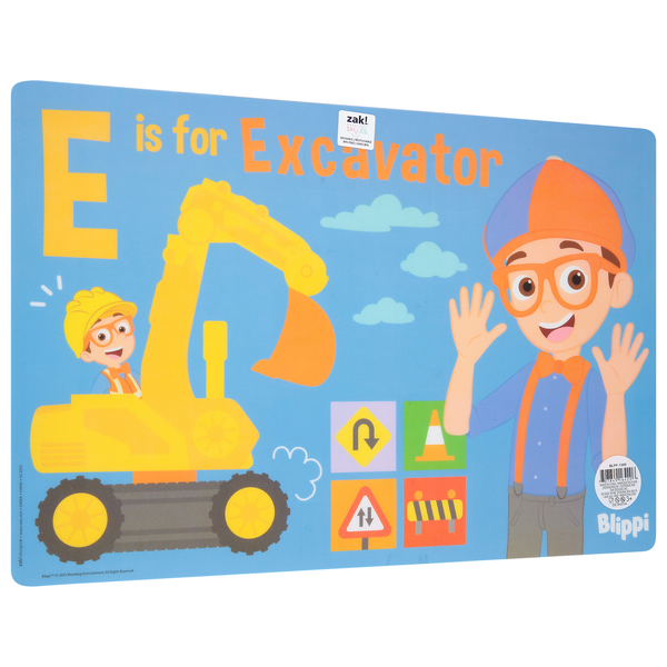 slide 1 of 1, Zak! Designs Blippi Placemat 1 ea, 1 ct