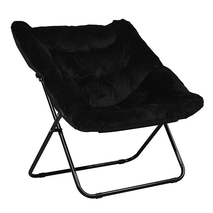 slide 2 of 3, SALT Lounge Chair - Black Velvet, 1 ct