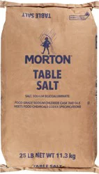 Morton Table Salt 25 lb