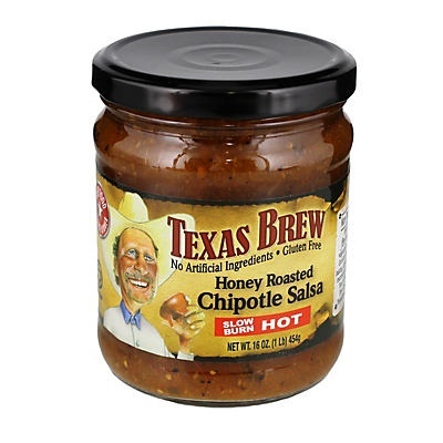 slide 1 of 1, Texas Brew Honey Roasted Chipotle Hot Salsa, 16 oz