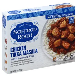 Saffron Road Frozen Vegetable Pad Thai – No Artificial Ingredients, Gluten-Free, Vegan – 10 oz