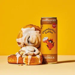 Chamberlain Coffee Cinnamon Bun Latte with Oatmilk - 11 fl oz