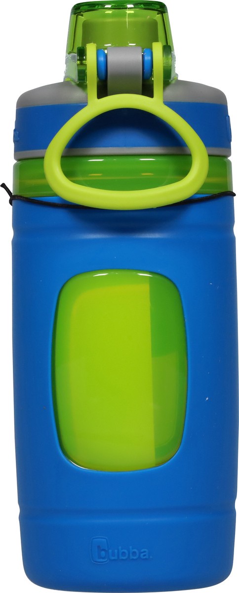 slide 8 of 9, bubba Flo Kids Water Bottle Azure, 16 oz