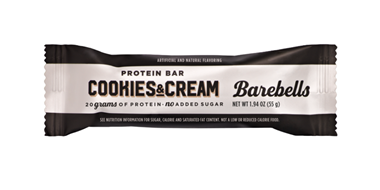 slide 1 of 1, Barebells Protein Bar, Cookies & Cream, 1.94 oz