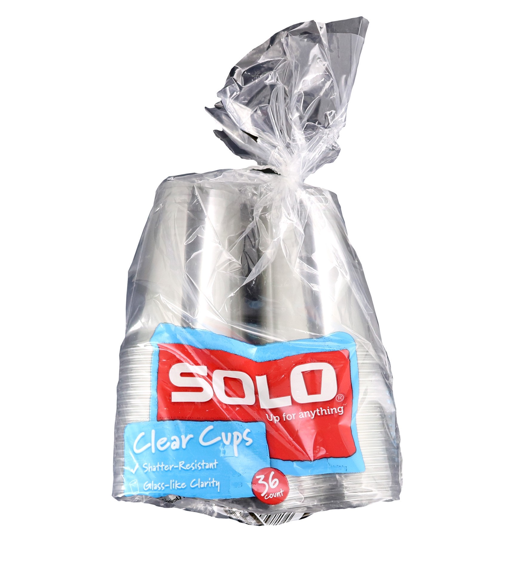 slide 1 of 6, Solo Clear Plastic Cups 10 Oz, 36 ct