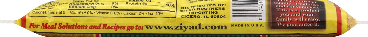 slide 4 of 5, Ziyad Burghol Medium Cracked Wheat, 16 oz