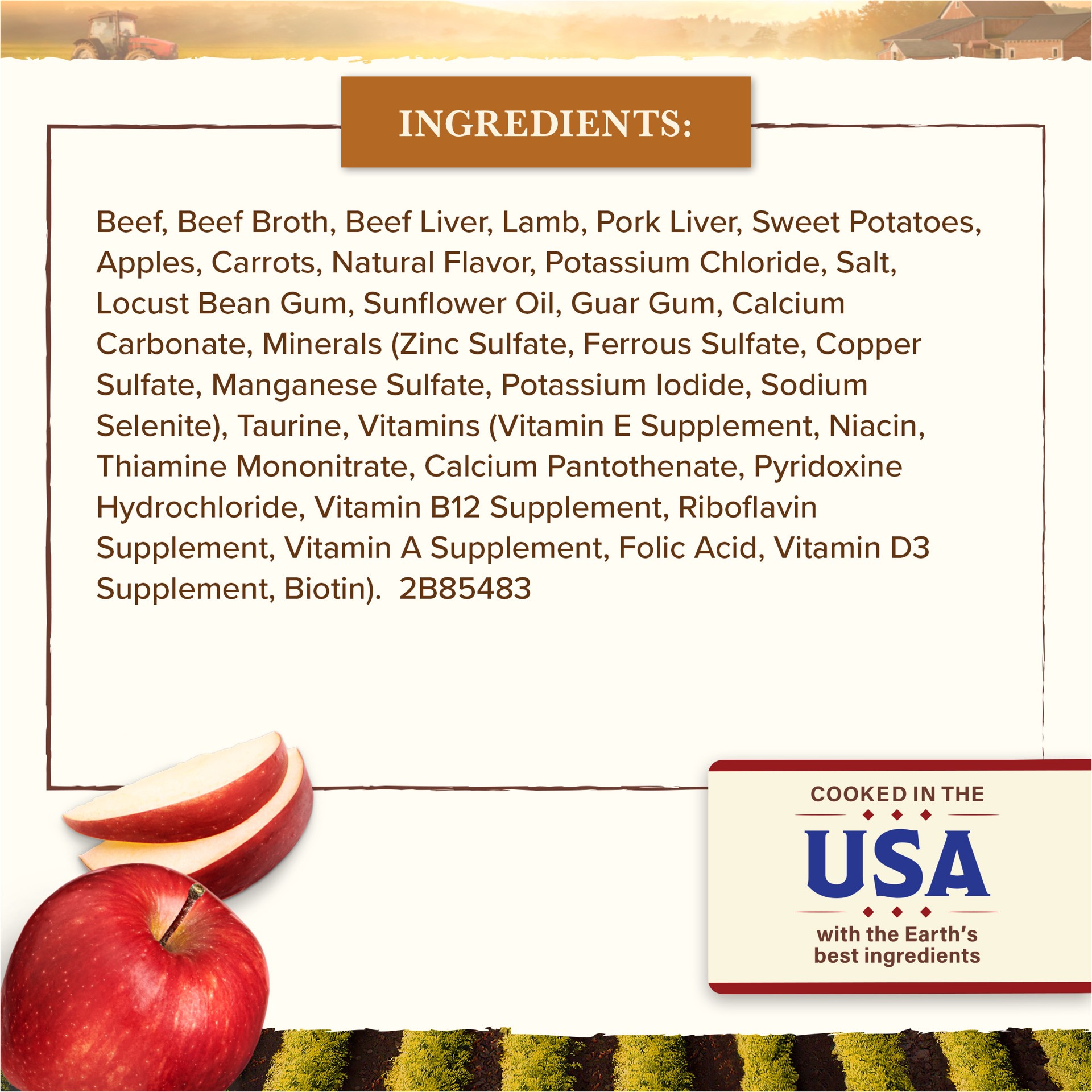 slide 4 of 4, Whole Earth Farms Grain Free Red Meat Recipe Canned Dog Food - 12.7 oz Can, 12.7 oz