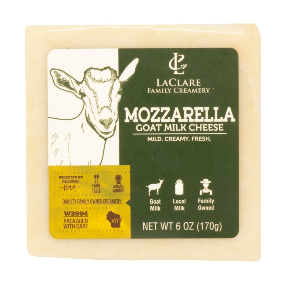 slide 1 of 1, LaClare Farms La Clare Mozzarella Goat Milk Cheese, 6 oz