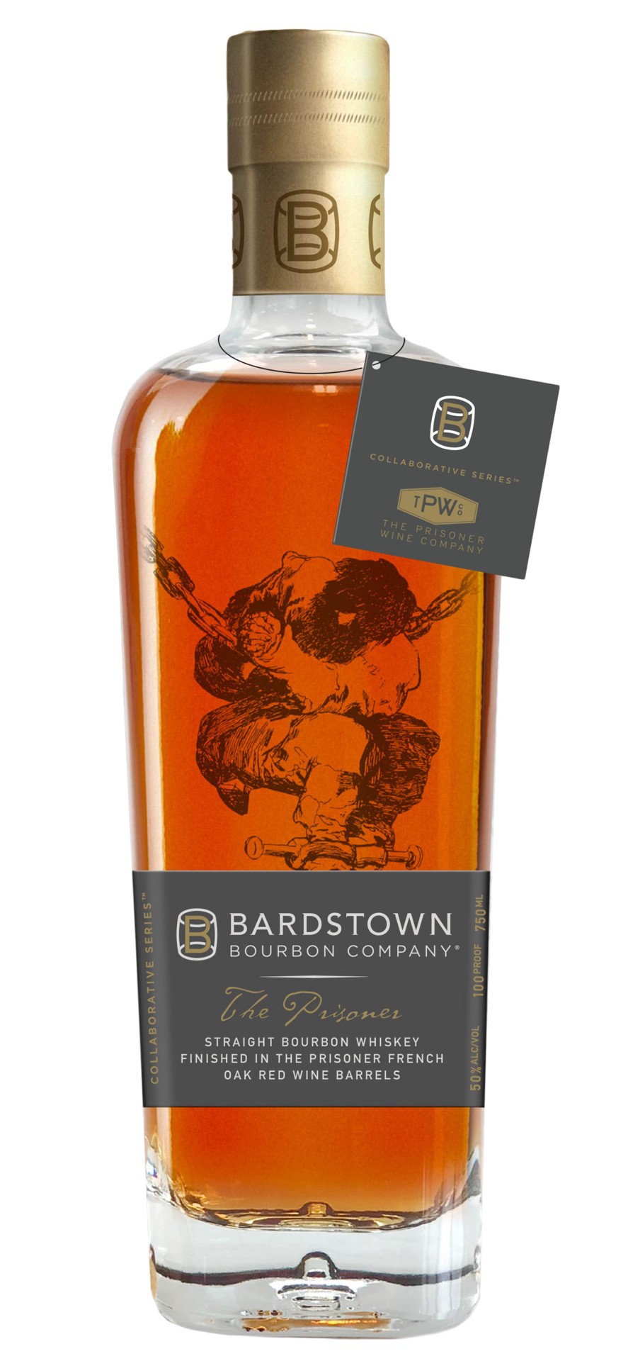 slide 1 of 1, Bardstown Bourbon Company Collaboration Series The Prisoner Finished Bourbon Whiskey, 750 mL Bottle, 100 Proof, 25.36 fl oz