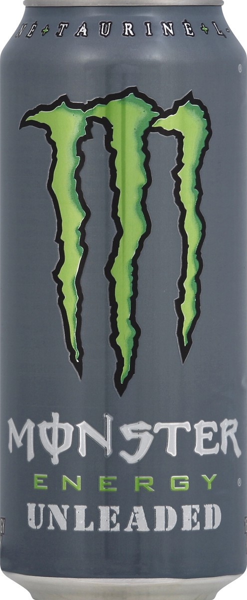 slide 2 of 6, Monster Energy, Unleaded - 16 fl oz, 16 fl oz