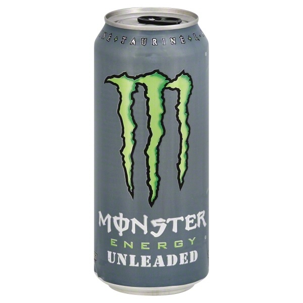 slide 1 of 6, Monster Energy, Unleaded - 16 fl oz, 16 fl oz