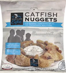 Heartland Catfish Farm Raised Catfish Nuggets Frozen - 32 oz
