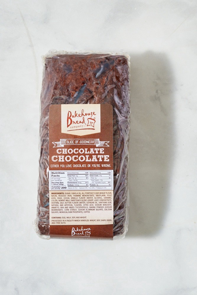slide 1 of 1, Bakehouse Artisan Chocolate Bread, 14 oz