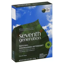 Seventh Generation Free & Clear Dishwasher Detergent Powder Fragrance Free 45 Oz
