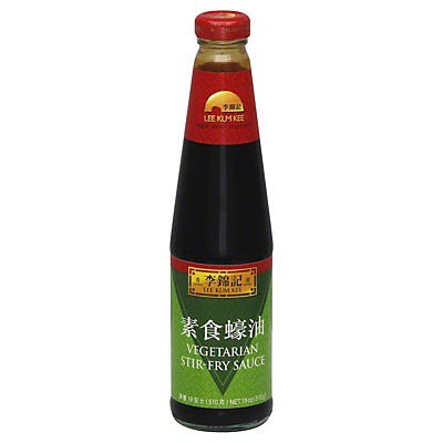 slide 1 of 8, Lee Kum Kee Stir-Fry Sauce, Vegetarian, 18 oz