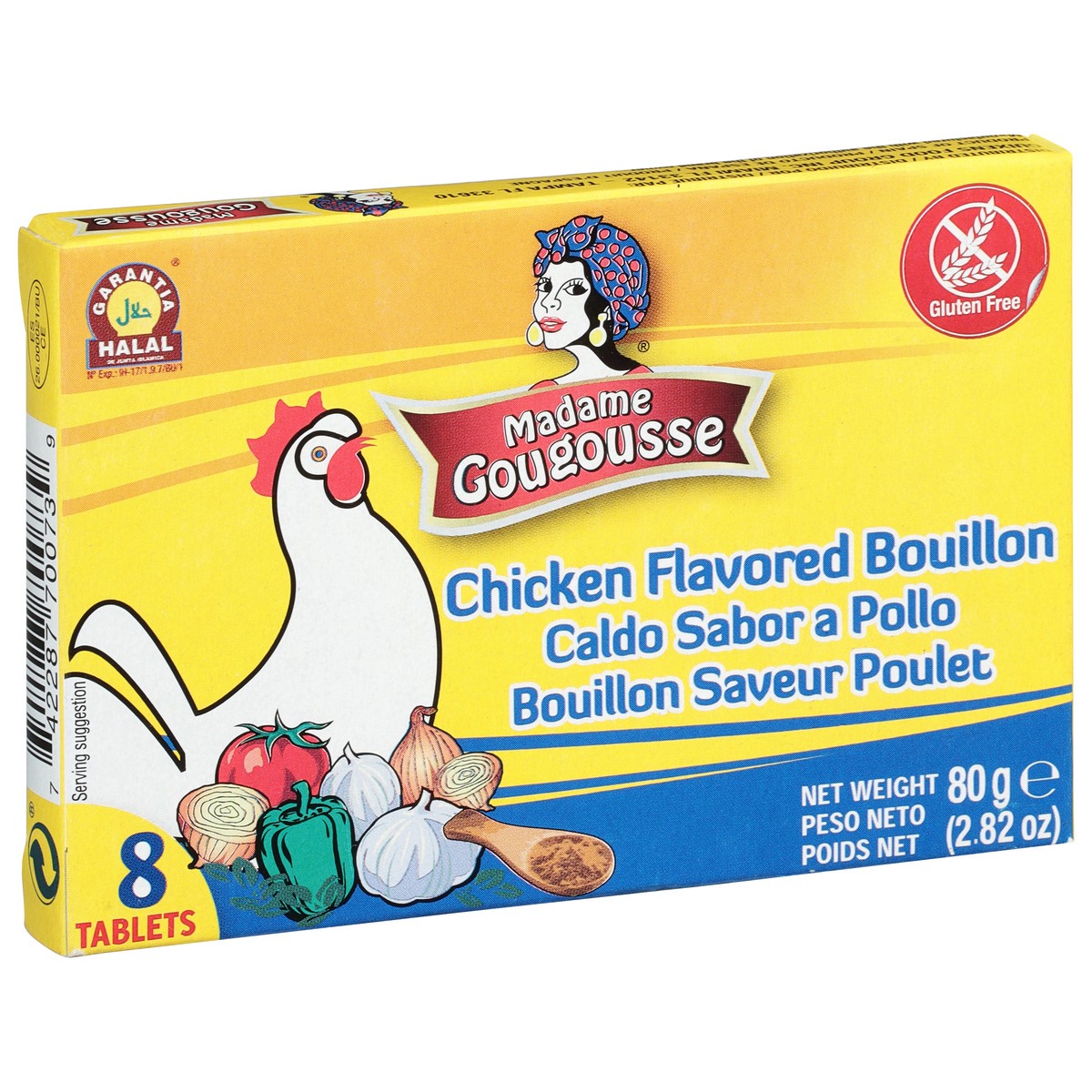 slide 2 of 9, Madame Gougousse Chicken Flavored Bouillon 8 ea, 8 ct