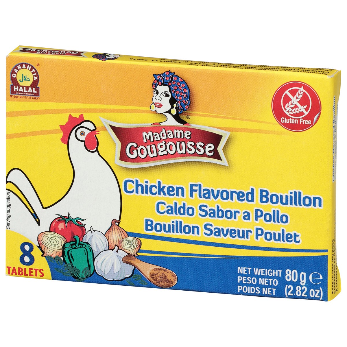 slide 5 of 9, Madame Gougousse Chicken Flavored Bouillon 8 ea, 8 ct