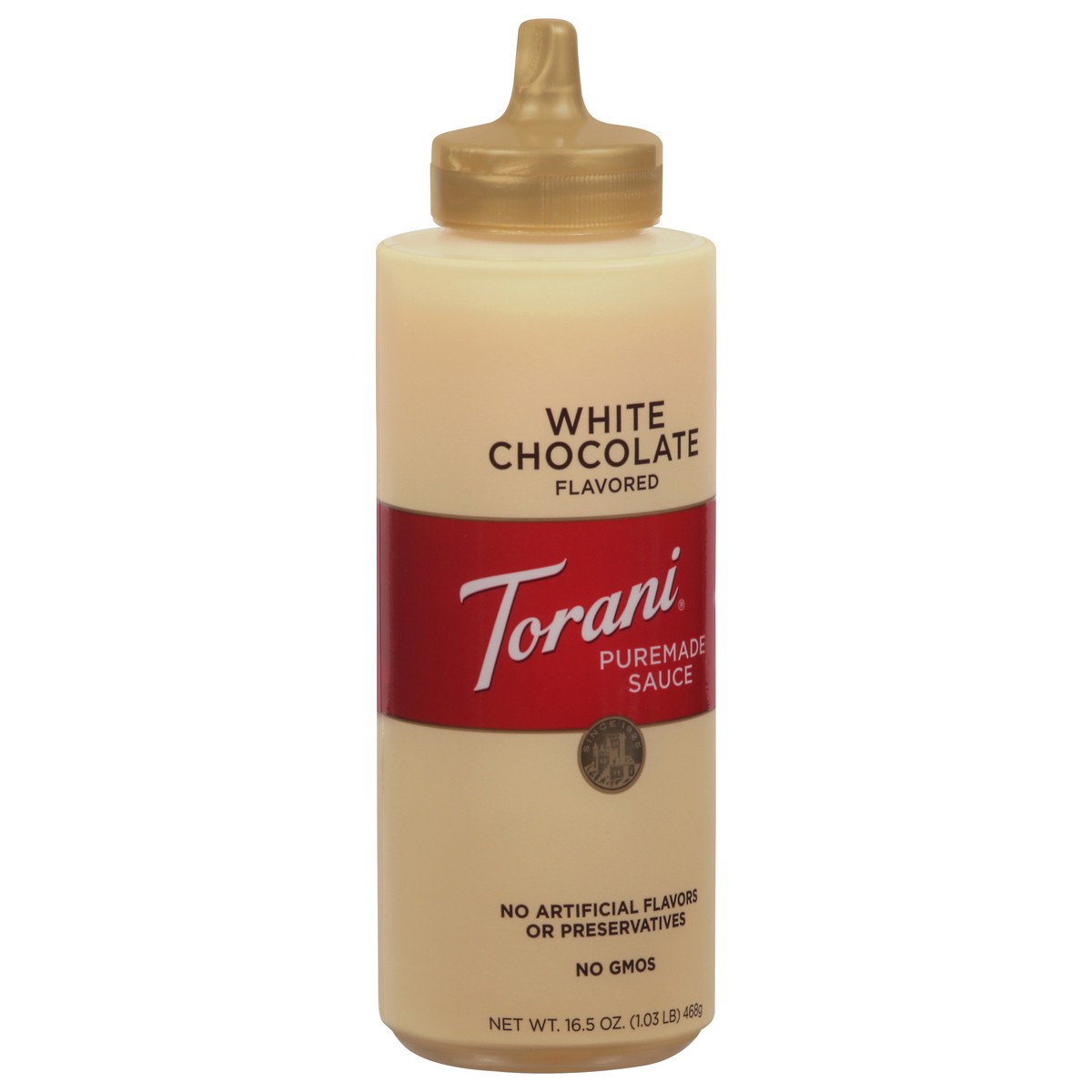 slide 9 of 9, Torani White Chocolate Flavored Puremade Sauce - 16.5 oz, 16.5 oz