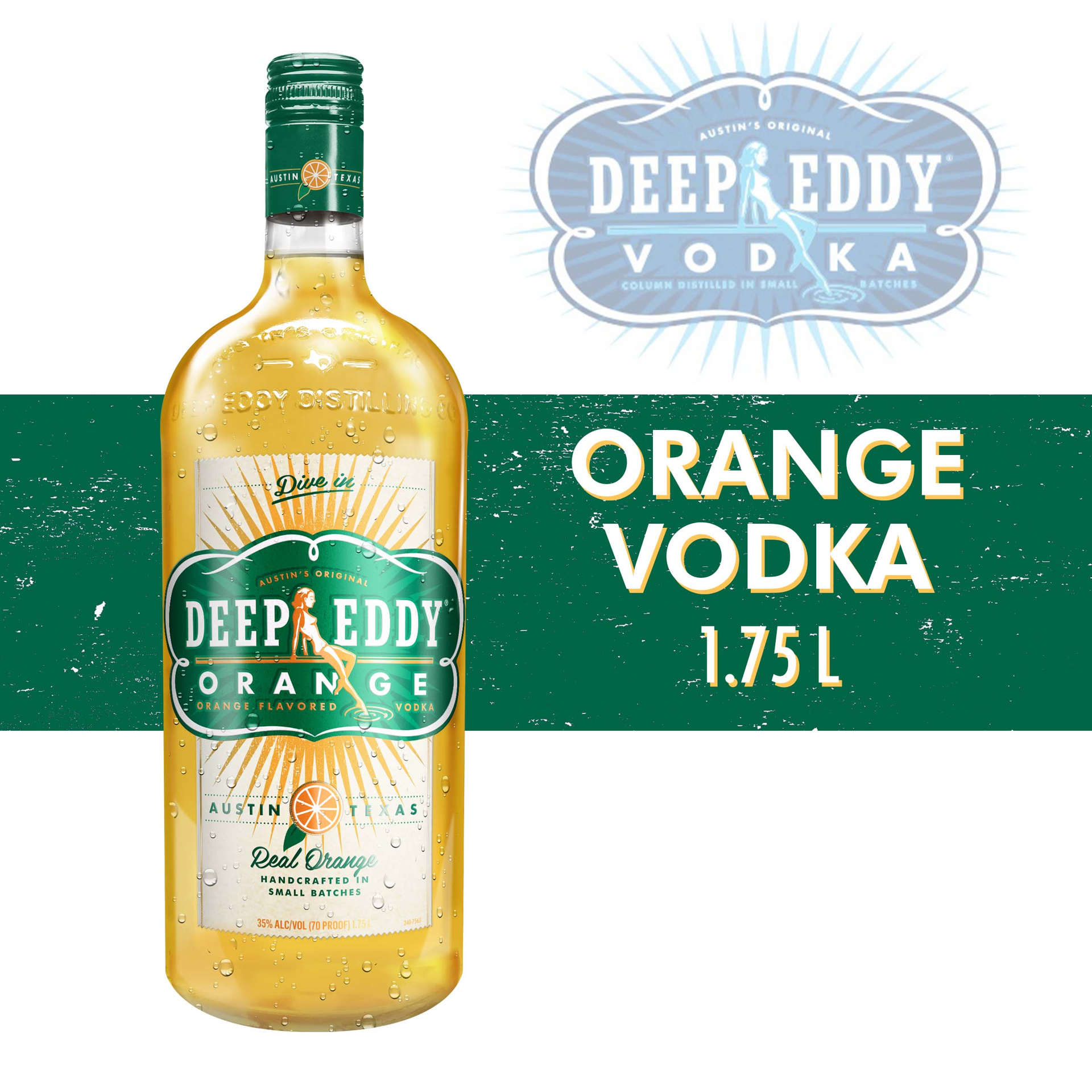 slide 3 of 3, Deep Eddy Orange Vodka, 1750 ml