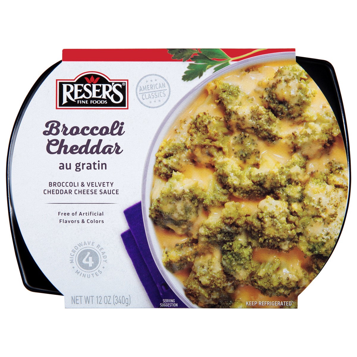 slide 1 of 7, Reser's Broccoli Cheddar, 12 oz