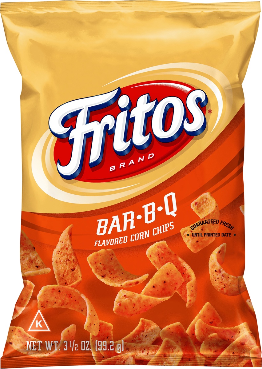 slide 4 of 6, Fritos Bar-B-Q Flavored Corn Chips 3.5 oz, 1 ct