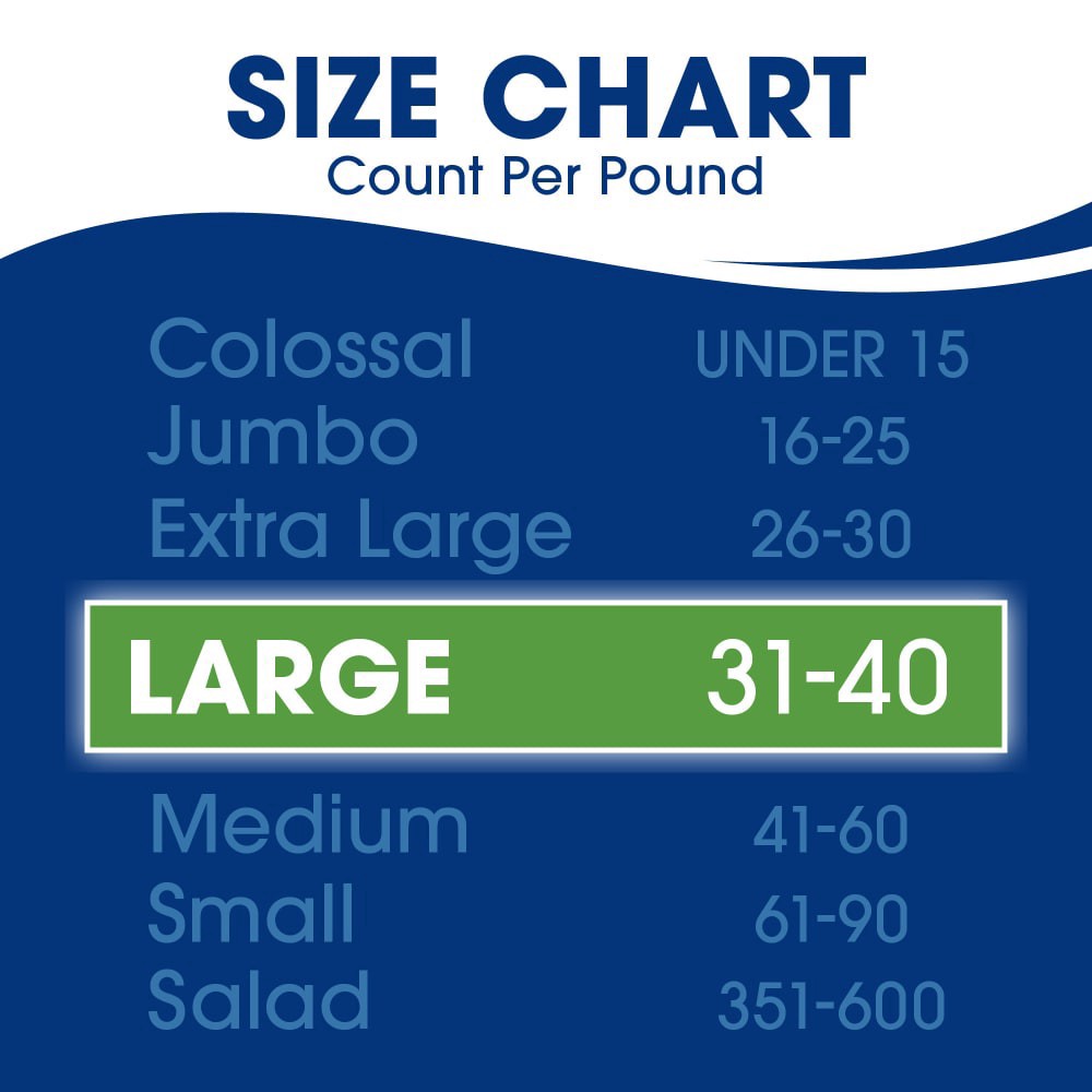 slide 2 of 5, Kroger® Large Raw Shrimp Peeled & Deveined Tail Off, 12 oz