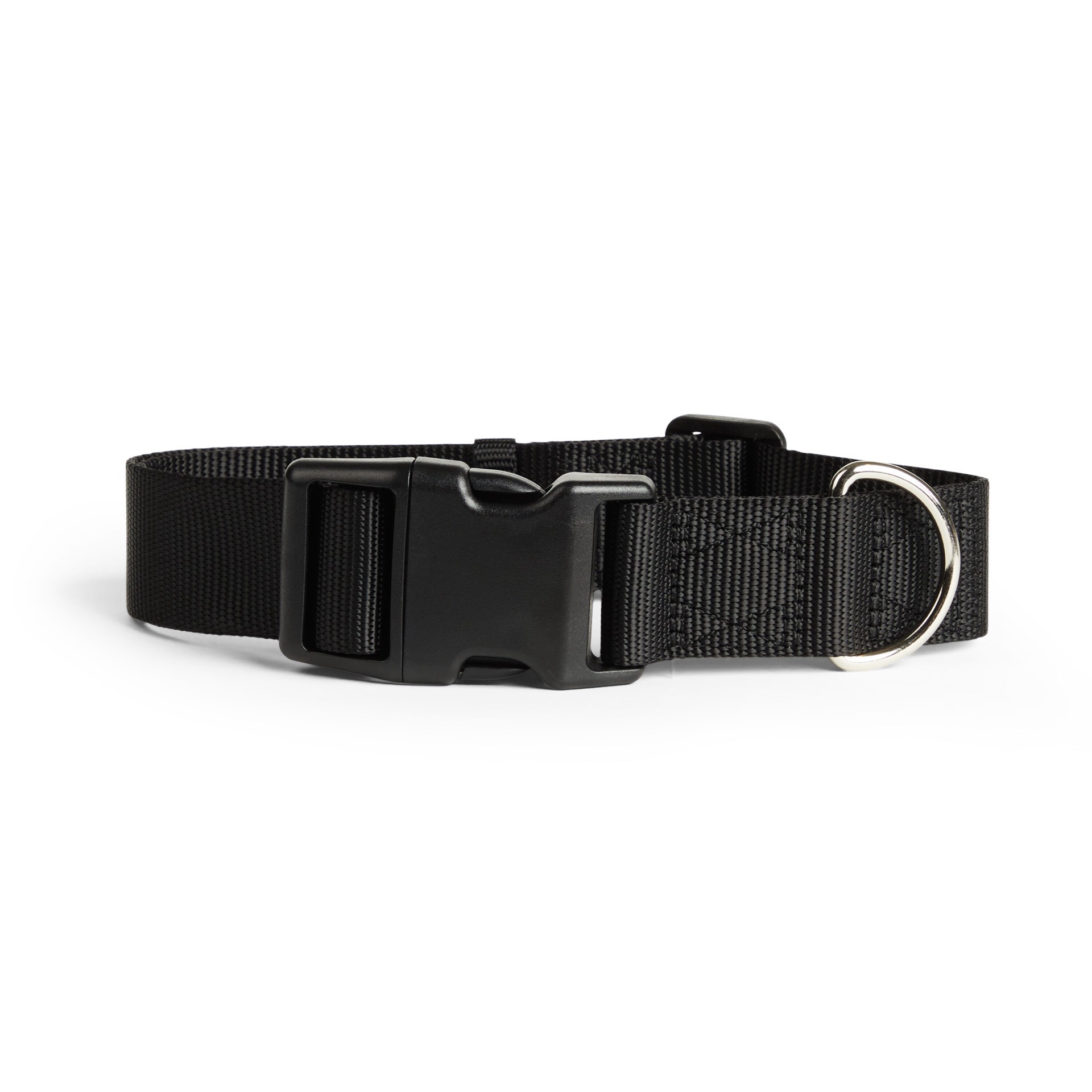 slide 1 of 1, YOULY Black Adjustable Dog Collar, Large, LG