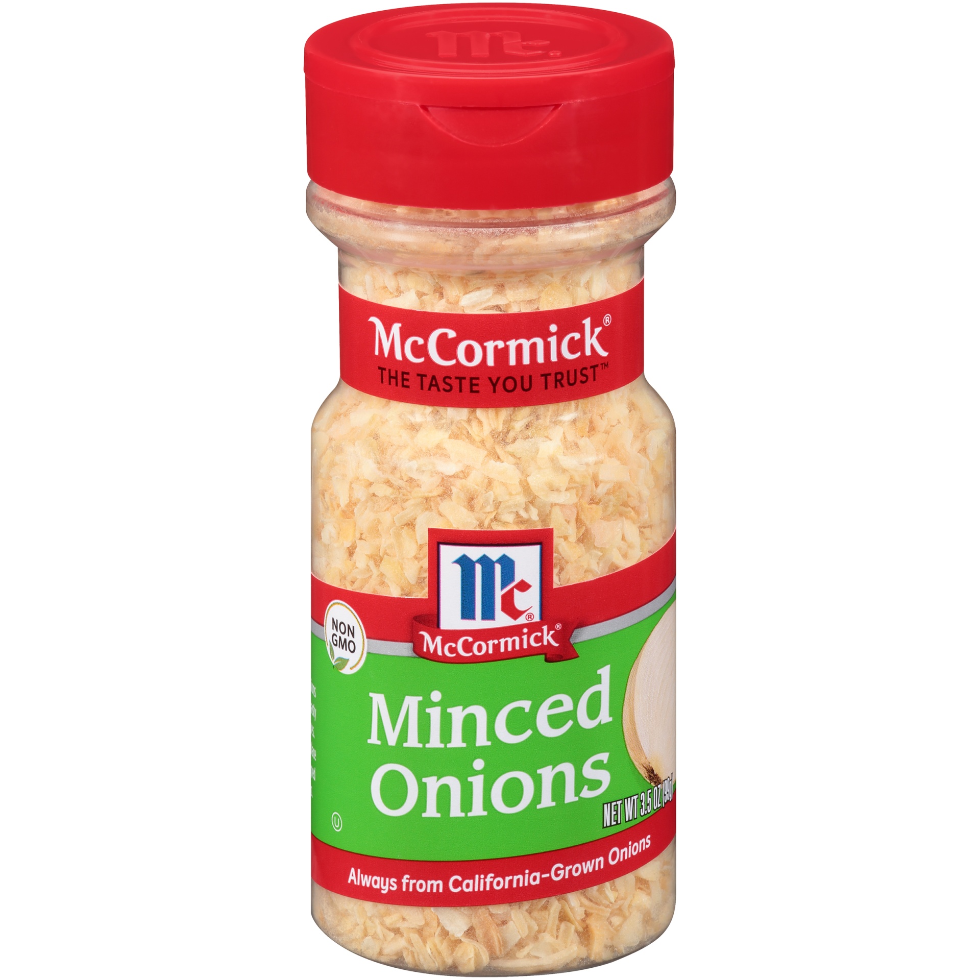 slide 1 of 3, McCormick Minced Onions, 3.5 oz