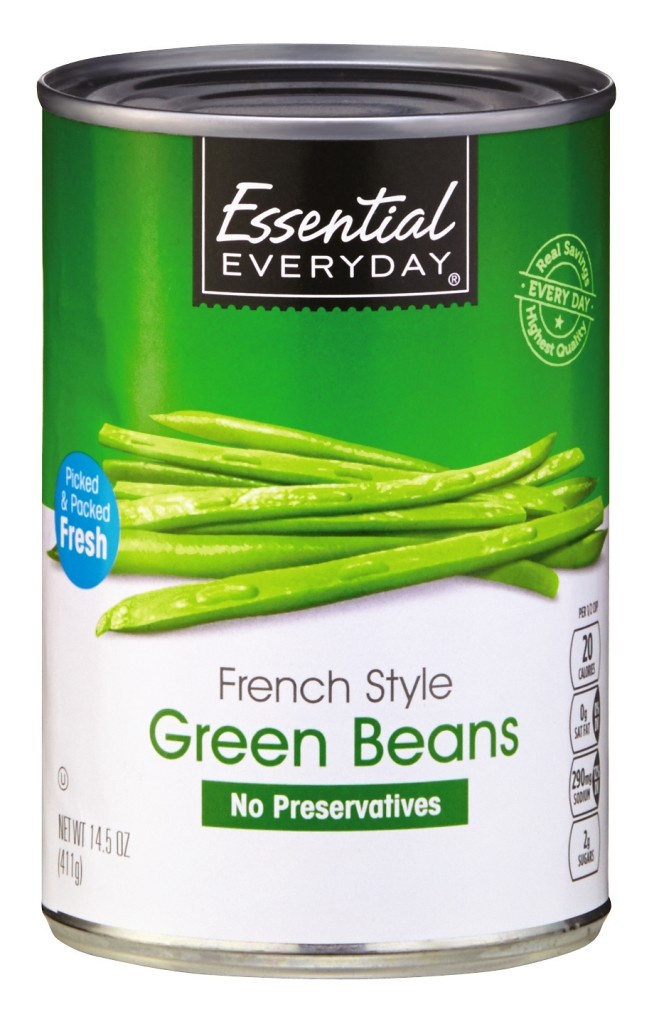 slide 1 of 1, Essential Everyday French Style Green Beans, 14.5 oz