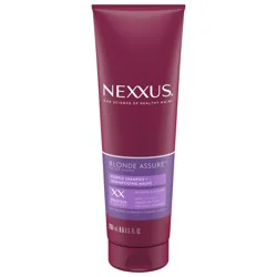 Nexxus Blonde Assure For Blonde Hair Purple Shampoo,
