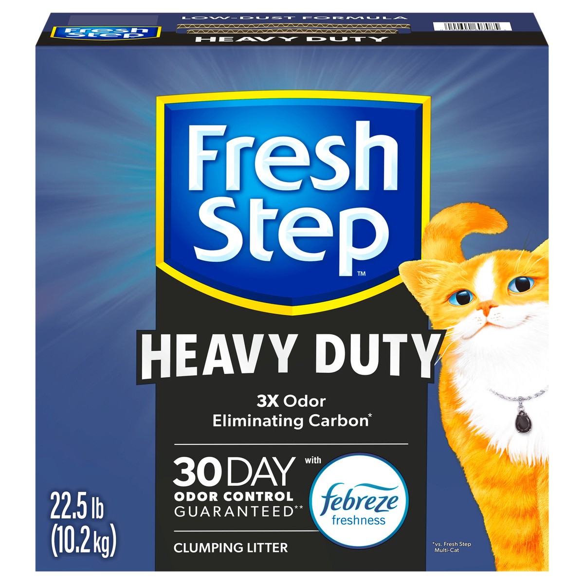 slide 1 of 5, Fresh Step Heavy Duty 22.5lb, 22.5 lb