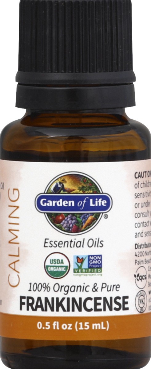 slide 1 of 3, Garden of Life Essential Oil Frankince Org.05Oz, 0.5 oz