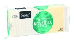 Essential Everyday Cheese, Part Skim, Mozzarella, Low Moisture