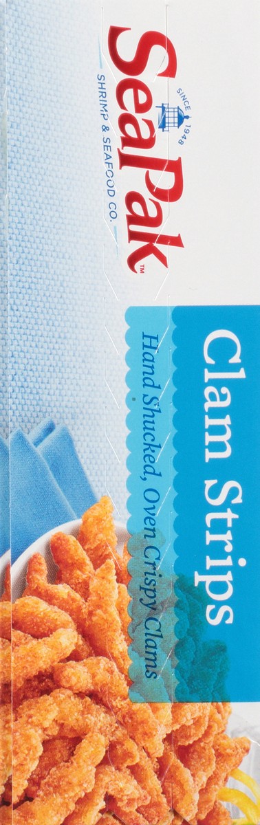 slide 4 of 11, SeaPak Clam Strips Snack Size, 9 oz