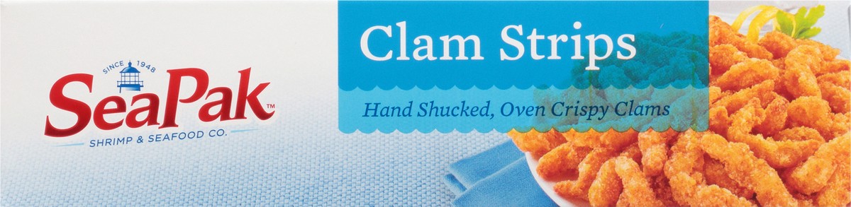 slide 11 of 11, SeaPak Clam Strips Snack Size, 9 oz