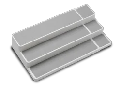 Made Smart 3-Tier Shelf Cabinet Organizer - 1 ct