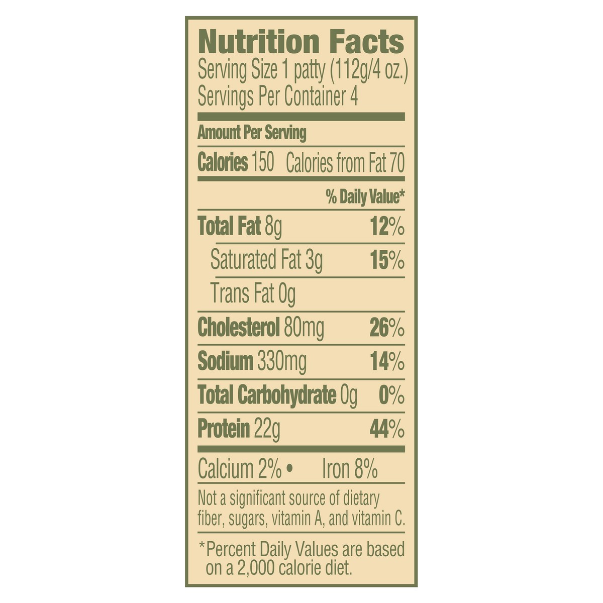 slide 6 of 14, Butterball Farm To Family All Natural Turkey Burger Patties 93% Lean, 16 oz