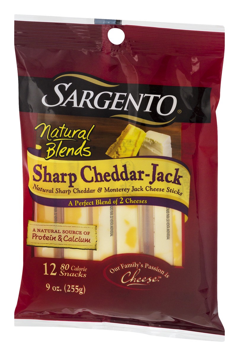 slide 5 of 9, 9Oz Sharp Cheddar Jack Stick, 9 oz