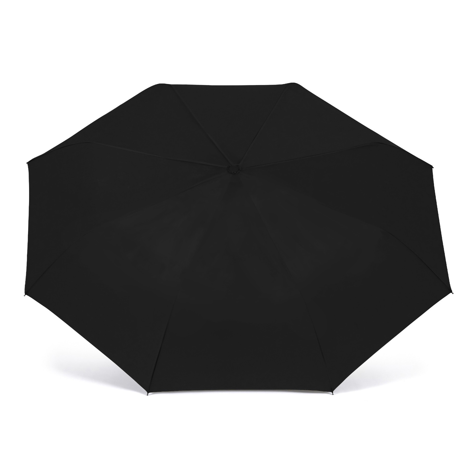 slide 5 of 6, Rainbrella Black Manual Umbrella, 42 in