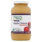 slide 1 of 1, Wholesome Pantry Sweetened Applesauce, 1.5 lb