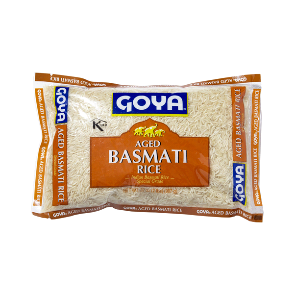 slide 1 of 1, Goya Aged Basmati Rice, 32 oz