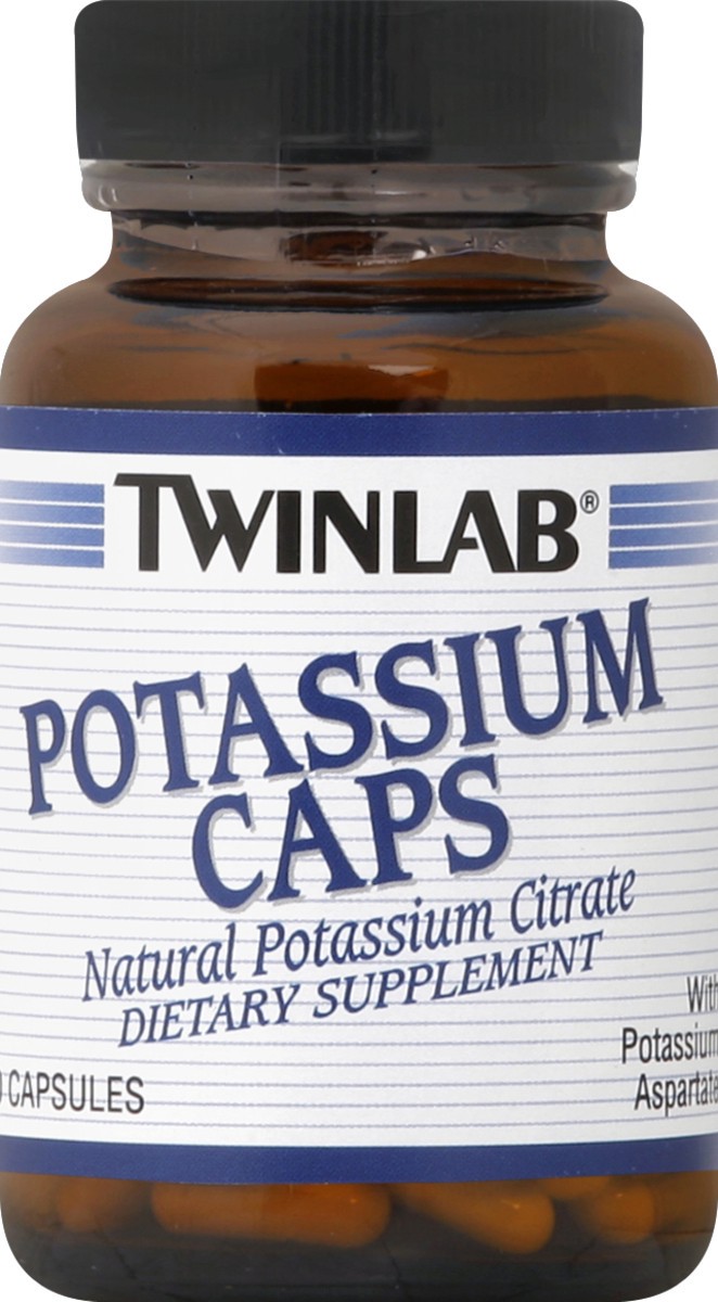 slide 3 of 4, Twinlab Potassium Caps 90 ea, 90 ct