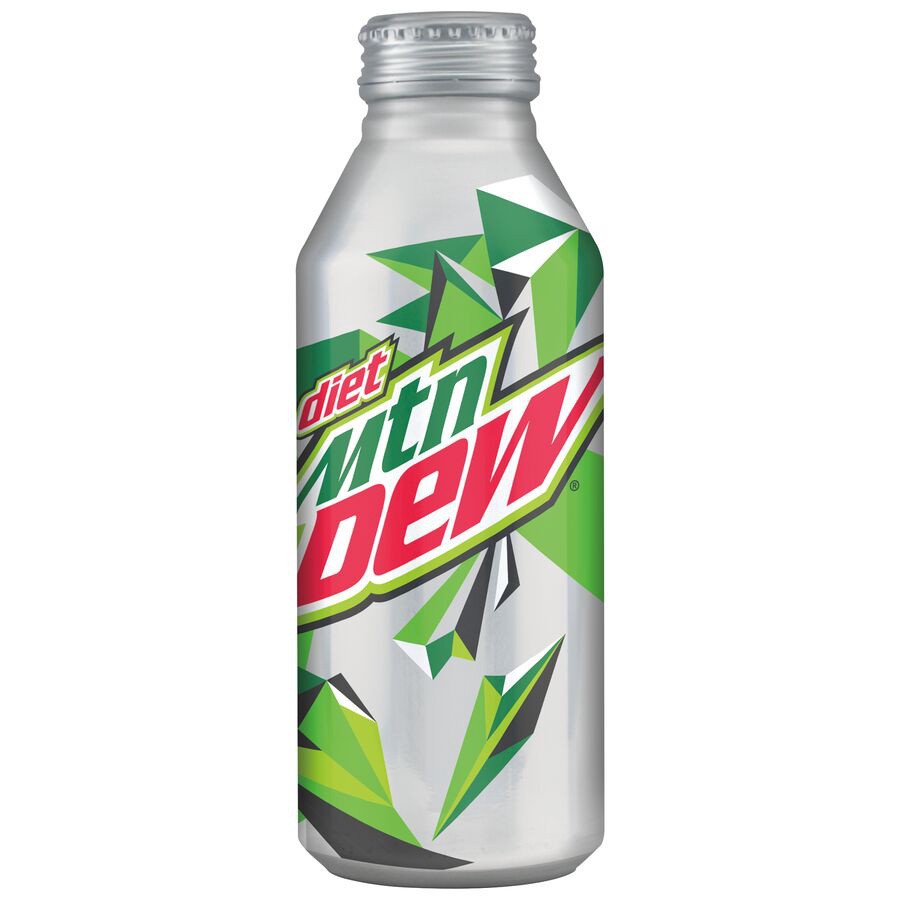 slide 1 of 1, Mountain Dew Diet Soda Citrus - 16 oz, 16 fl oz