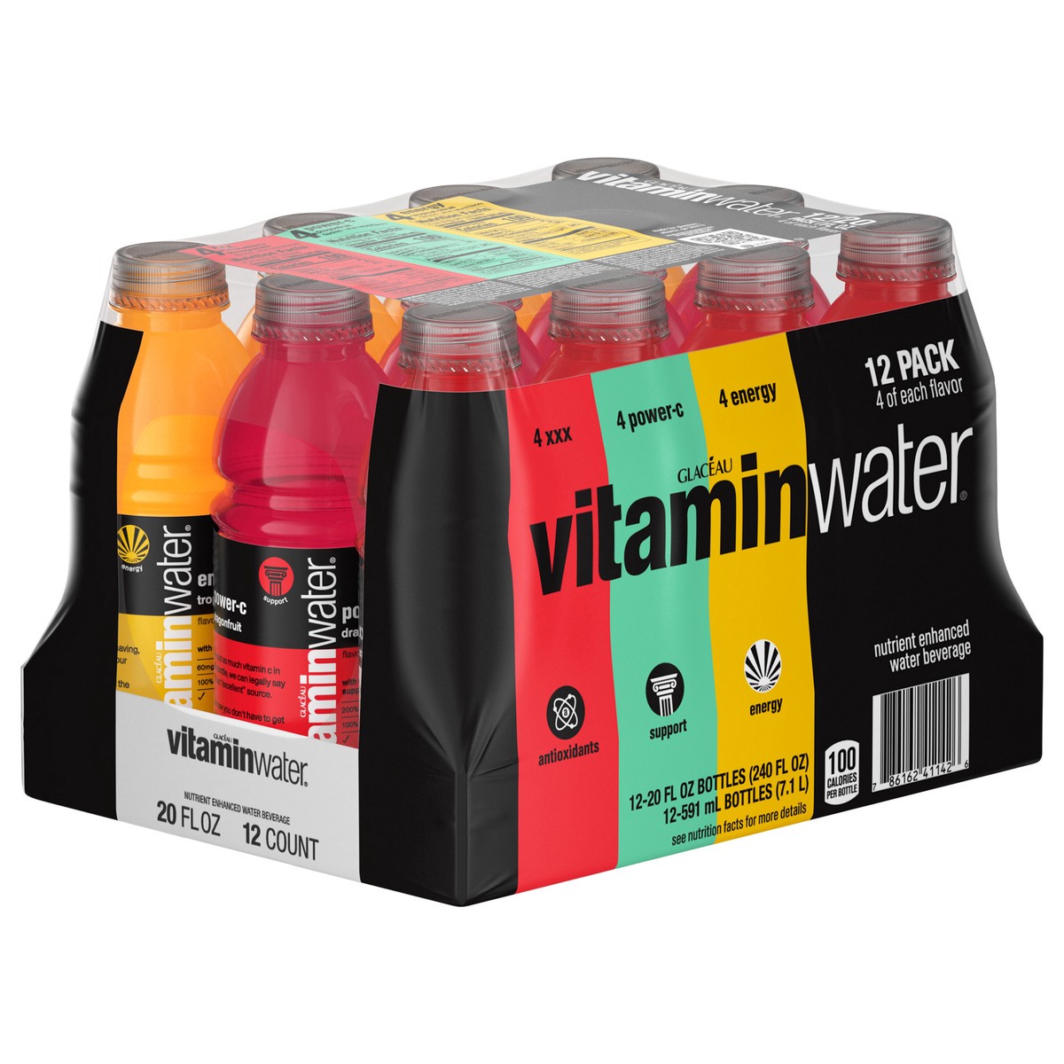 slide 3 of 13, vitaminwater variety pack Bottles- 12 ct, 12 ct