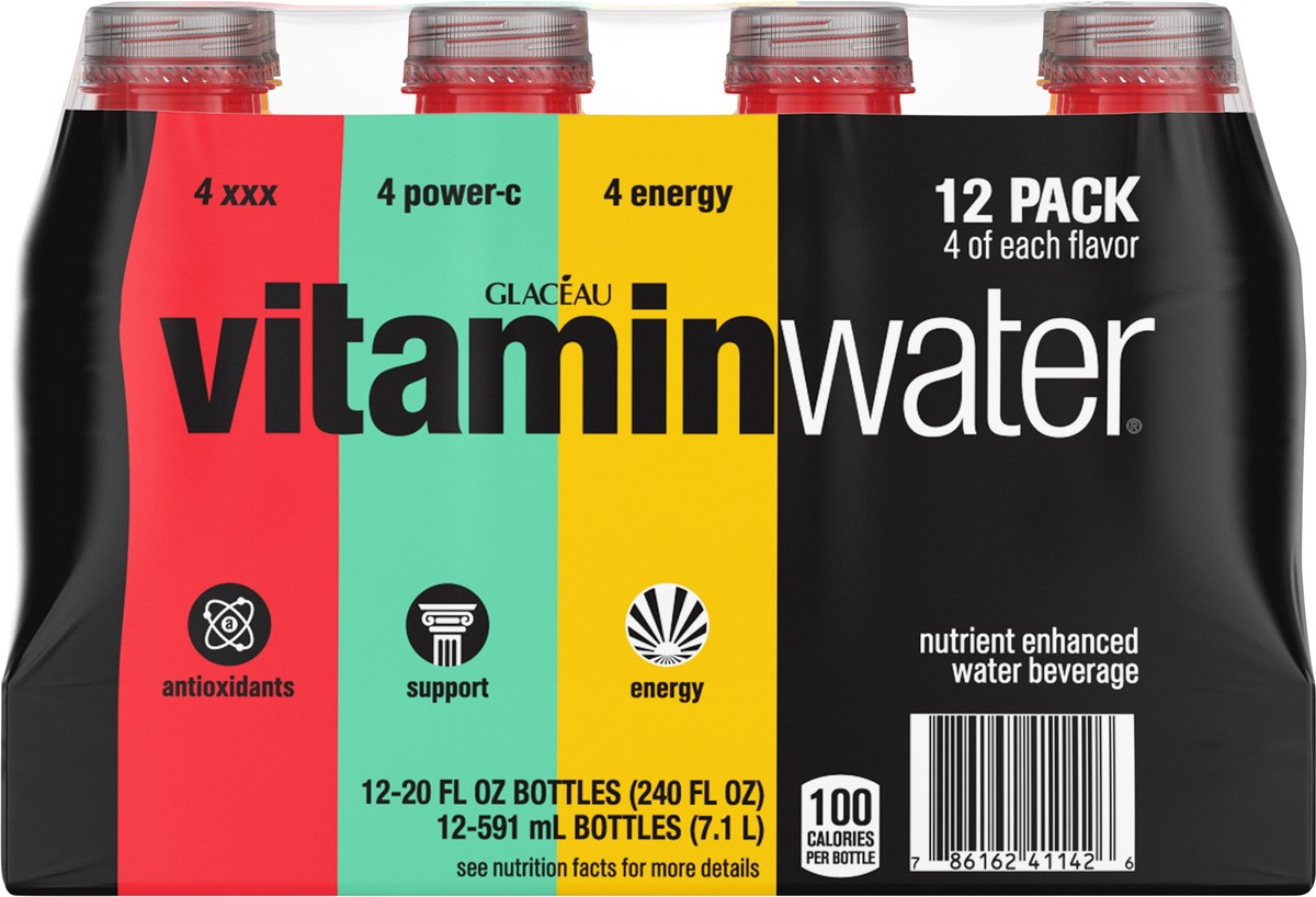 slide 8 of 13, vitaminwater variety pack Bottles- 12 ct, 12 ct